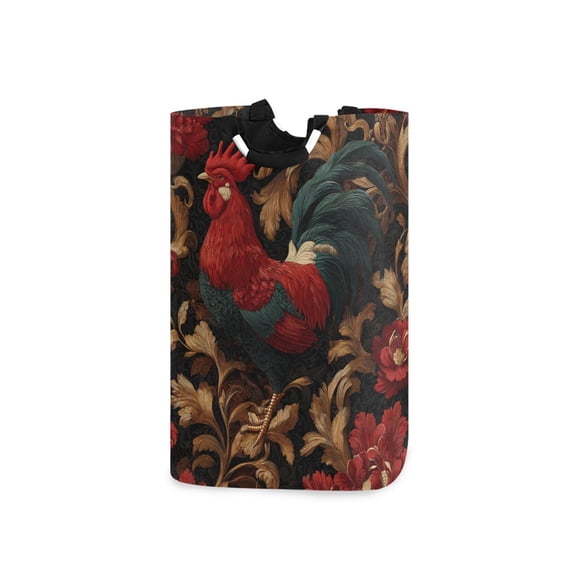 Laundry Basket Laundry Hampers Storage Basket Store Clothes Lightweight and Foldable Beautiful Big Rooster