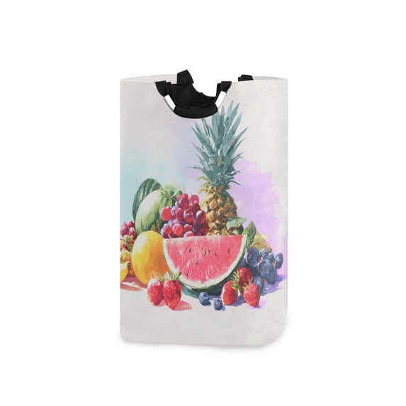 Laundry Basket Laundry Hampers Storage Basket Store Clothes Lightweight and Foldable Beautiful Fruit