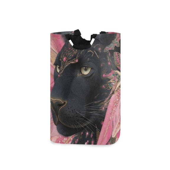 Laundry Basket Laundry Hampers Storage Basket Store Clothes Lightweight and Foldable Black Panther