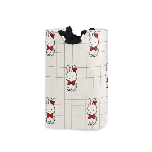 Laundry Basket Laundry Hampers Storage Basket Store Clothes Lightweight and Foldable Cute Rabbit Picture
