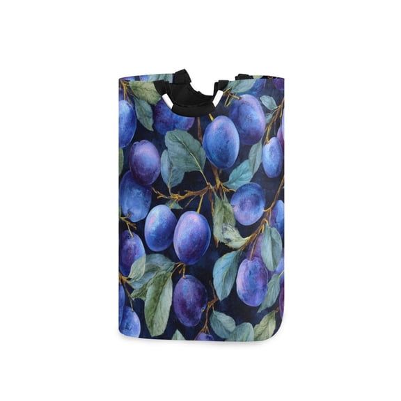 Laundry Basket Laundry Hampers Storage Basket Store Clothes Lightweight and Foldable Deep Blue Plum