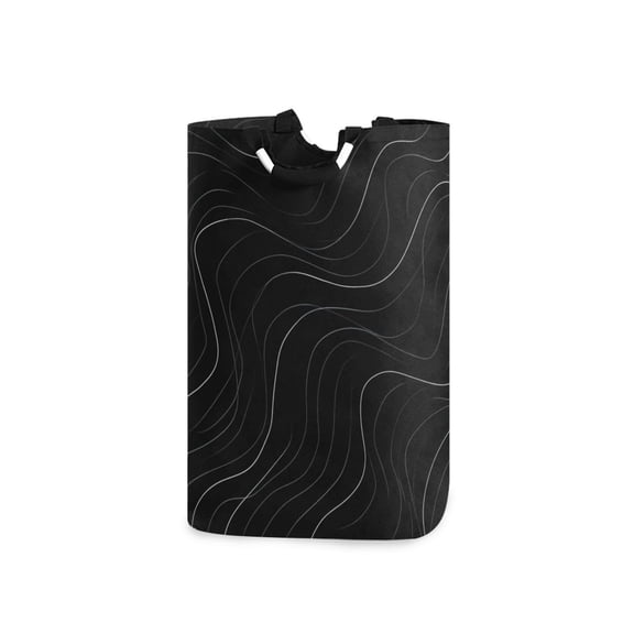 Laundry Basket Laundry Hampers Storage Basket Store Clothes Lightweight and Foldable Flat Geometric Vector