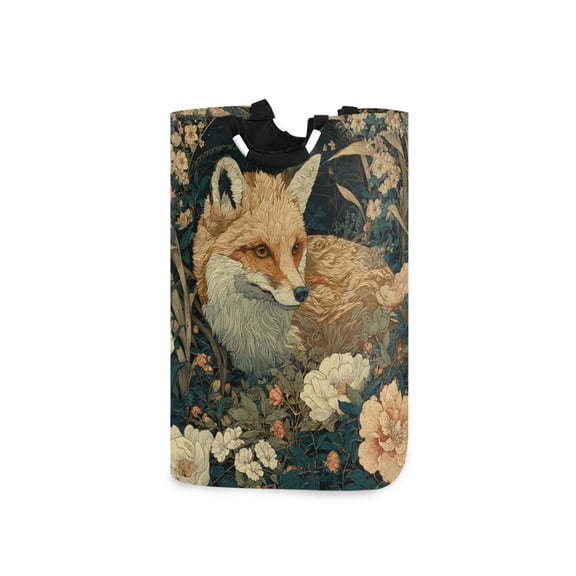 Laundry Basket Laundry Hampers Storage Basket Store Clothes Lightweight and Foldable Fox Flower Forest