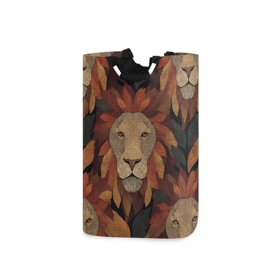 Laundry Basket Laundry Hampers Storage Basket Store Clothes Lightweight and Foldable Red Lion