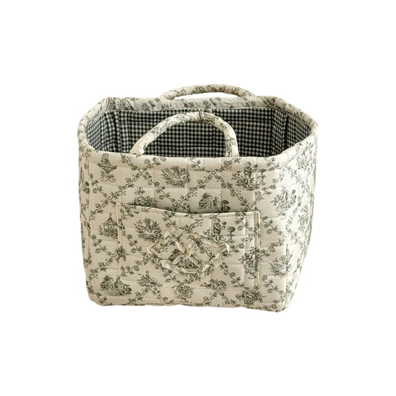 Laundry Basket - Lightweight, Foldable Laundry Basket With Handle, A Sweet And Storage Box For The Bedroom, Bathroom, And Dorm Room.