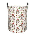 Laundry Basket Merry Christmas Santa Waterproof Laundry Hamper with