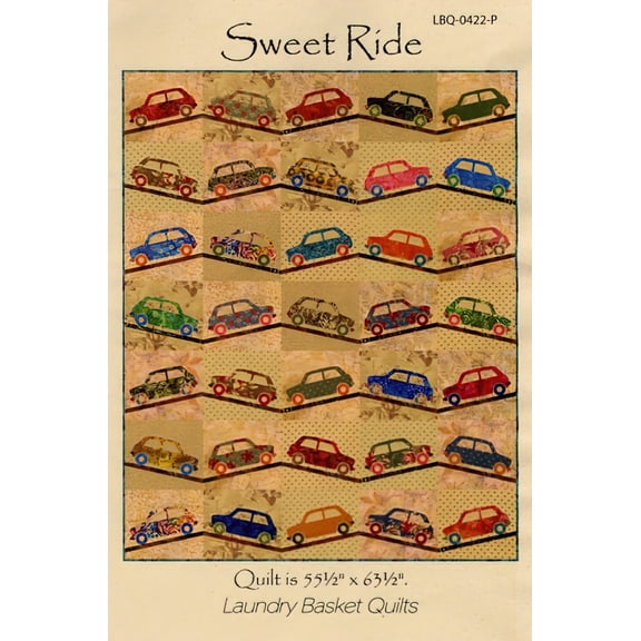 Laundry Basket Quilt Patterns: Sweet Ride by Edyta Sitar