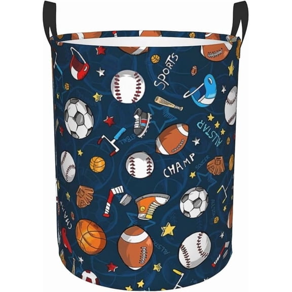 Laundry Basket Room Décor Hamper Clothes Storage Bucket Toy Organizer Foldable Waterproof Bathroom Laundry Storage Bedroom Large