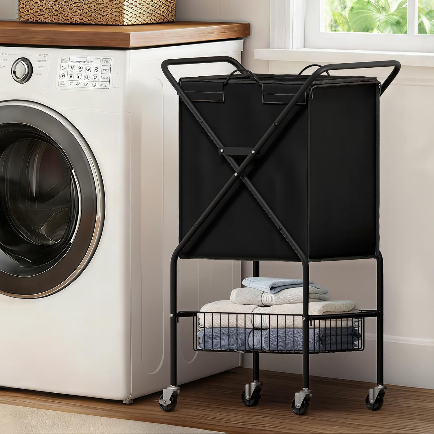 Best HD Pictures about  Laundry Basket On Wheels Walmartnull  with No AI Images