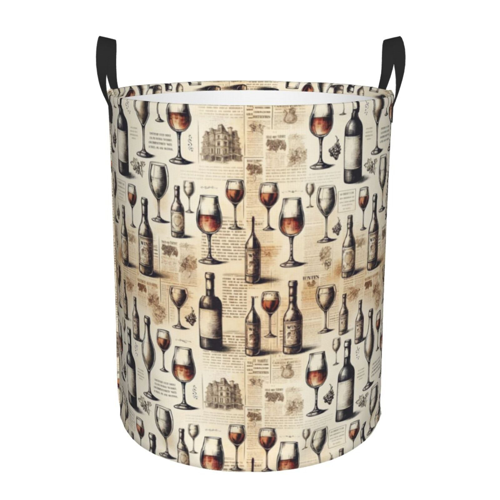Laundry Basket Wine 1 Freestanding Laundry Hamper Stands Up Well