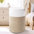 thumbnail image 1 of Laundry Basket,Woven Cotton Rope Laundry Hamper,60L for Decorative Storage of Dirty Clothes,Toys and Blankets in Bathroom,Baby Room and Living Room, 1 of 6