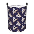 thumbnail image 1 of Laundry Basket, Yellow Stars Gray Koala Waterproof Laundry Hamper With Padded Handles, Clothes Hamper For Laundry, Bedroom, Dorm, Towels, Laundry Bin Easy Storage, 1 of 8