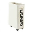 thumbnail image 1 of Laundry Basket on Wheels, Slim Laundry Hamper Collapsible, 1 of 5