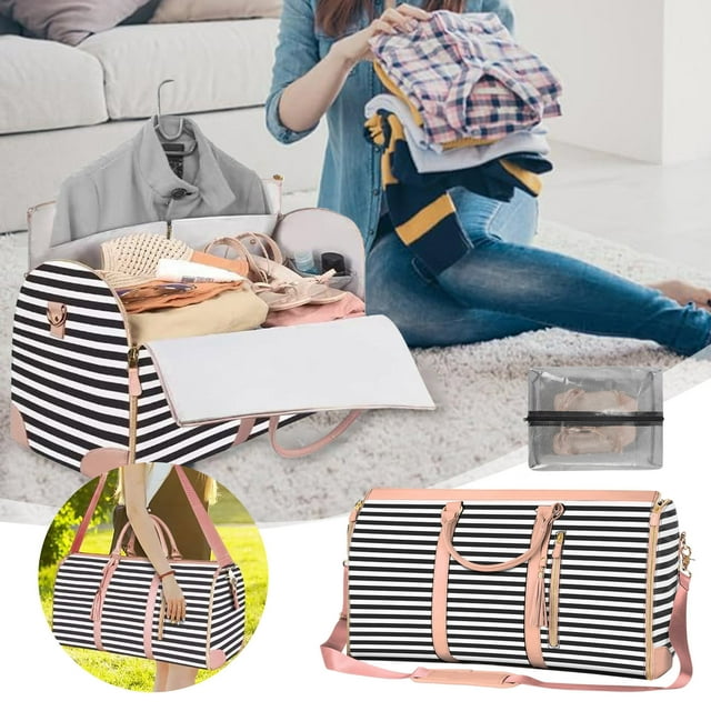 Laundry Basket with Wheels Travel Bag Garment Bag Roll Up Garment Bag