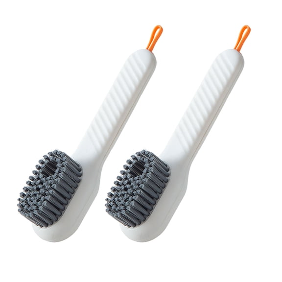 Laundry Brush Function Cleaning Tool with Soap Dispenser for Shoes Clothes Kitchen Bathroom Carpet Stain Removal