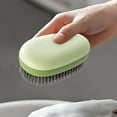 thumbnail image 1 of Laundry Brush with Soft Bristles for Delicate Clothes | Household Cleaning Tool for Stubborn Stains | Gentle Fabric Scrubber | Easy to Clean Handheld Brush for Home Use, 1 of 4