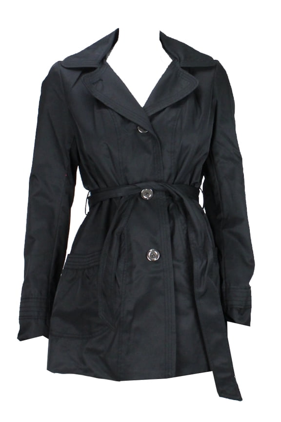 Black Trench Coat M