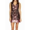 thumbnail image 1 of Laundry By Shelli Segal NEW Purple Womens Size 2 Jacquard Sheath Dress, 1 of 3