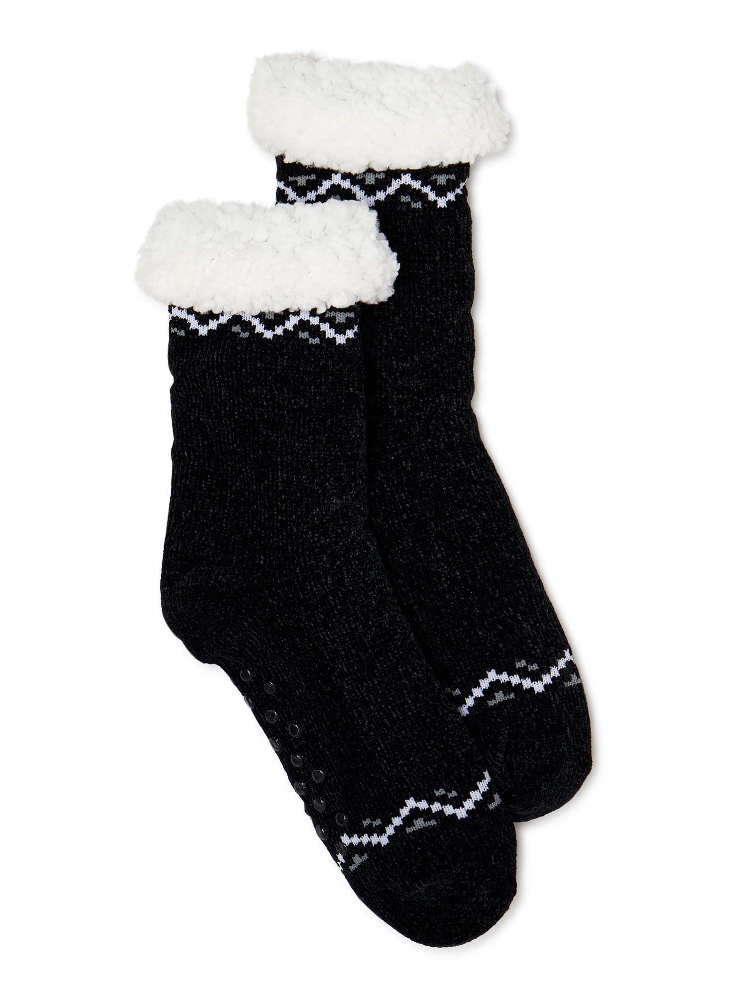 Laundry By Shelli Segal Women's Cozy Lounge Crew Socks, Softest Warm Winter Long Socks, 1 Pair