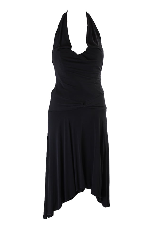 sequins halter dress Gold Party Dress