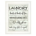 thumbnail image 1 of Laundry By Susie Boyer Printed Framed Wall Art Wood Multi-Color, 1 of 3
