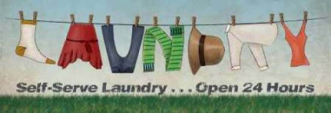 Laundry Canvas Art - N Harbick (10 x 20)