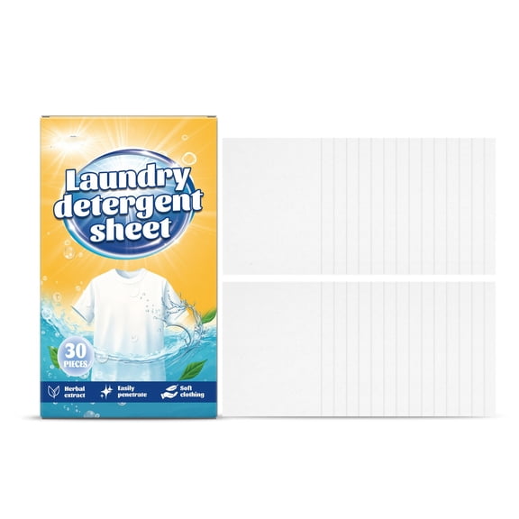 Laundry Cleaning And Softening Tablets Deep Clean Fabric Stain Remover Fresh Scent 1 Pack