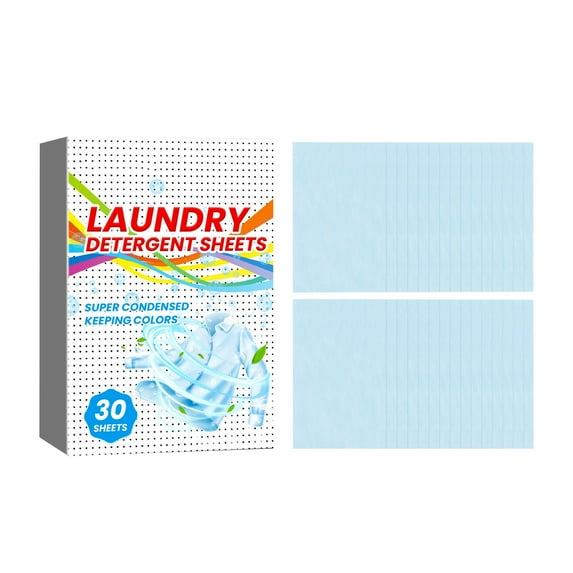 Laundry Cleaning Sheets - Convenient and Laundry Solution for a Fresh and Tidy Home Cleaning Agents