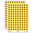 thumbnail image 1 of Laundry Clothespin 200+ Round Stickers - Yellow - Matte Finish - 0.50" Size, 1 of 3