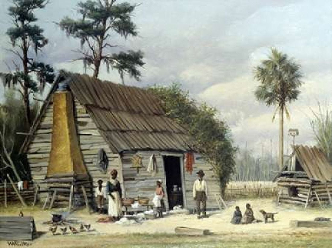 Laundry Day Canvas Art - William Aiken Walker (18 x 24)