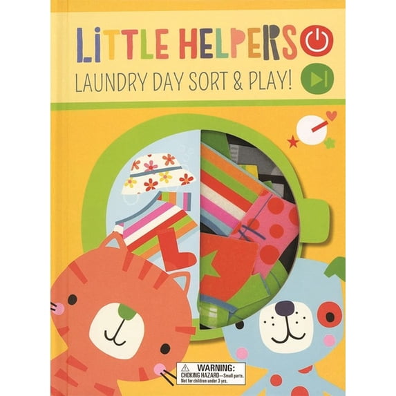 Laundry Day Sort and Play, (Board Book)