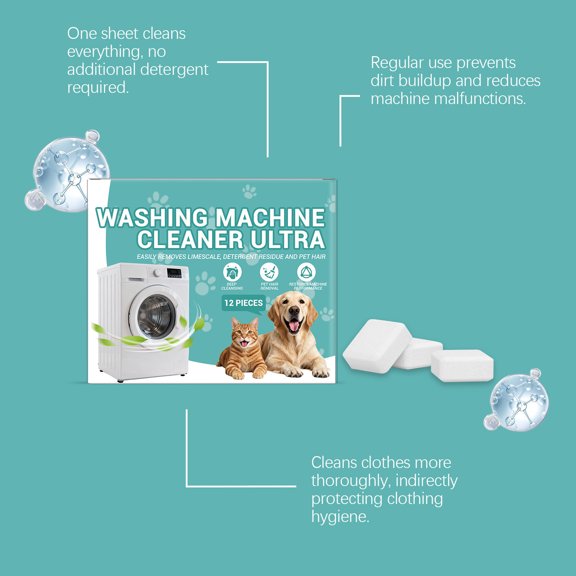 Laundry Deodorizing Cleaning Tablets Drum-type Laundry Tub Water Tank Dirt Cleaning and Deodorizing Cleaning Tablets