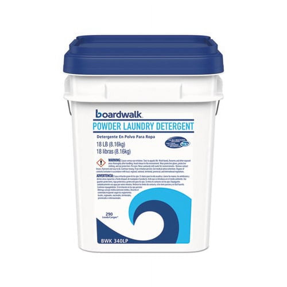 Laundry Detergent Powder Crisp Clean Scent, 18 lb Pail