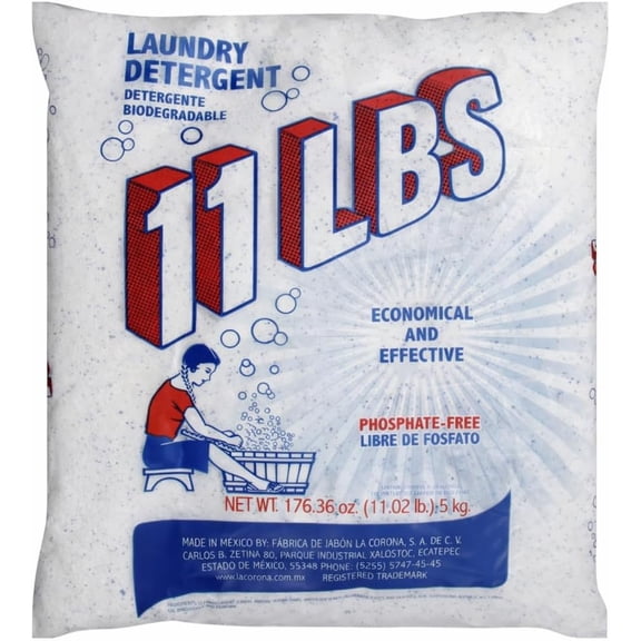 Laundry Detergent Powder, Powder Form, for Laundry Cleaning, 11 Lbs Roma