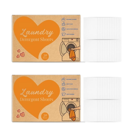 Laundry Detergent Sheet - Convenience Travel - Friendly, Stain-Fighting Power, No Plastic Waste, Fresh Scent, Space Saving, Fast Dissolve & Hypoallergenic, Laundry Detergent for Home, Dorms