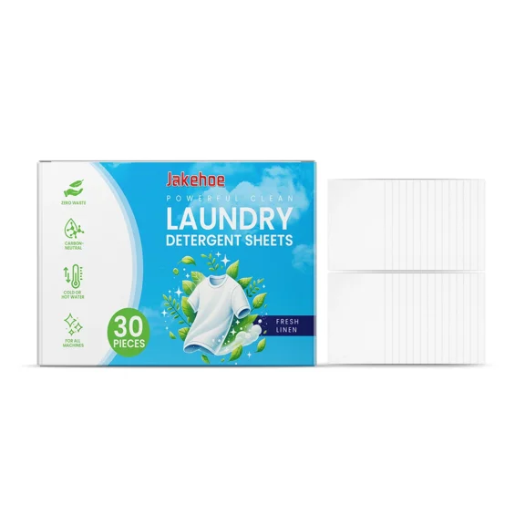 Laundry Detergent Sheet Decontamination Handy Household Laundry Bubble Paper