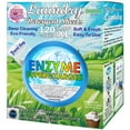 thumbnail image 1 of Laundry Detergent Sheets (120 XL Sheets) - Eco Friendly, Hypoallergenic, Biodegradable & Plant-Based, Enzyme Stain Washing Strips - for All Machine Washers, Travel & Home (Rose Petal Blossom Scent), 1 of 10
