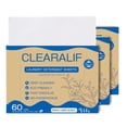 thumbnail image 1 of Laundry Detergent Sheets 3 Pack Up to 180 Loads, Fresh Linen - Great For Travel, Apartments, Dorms, No Plastic, Sustainable, Biode, 1 of 6