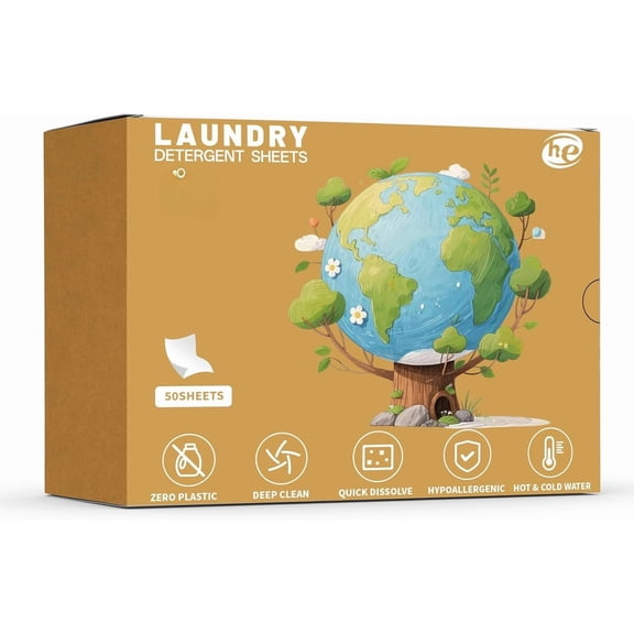 Laundry Detergent Sheets, Ebony Rose Scent - 100 Loads | 72-hour long lasting , Sheets | Pre-Measured, Liquidless for Deep Clean | (Linen)