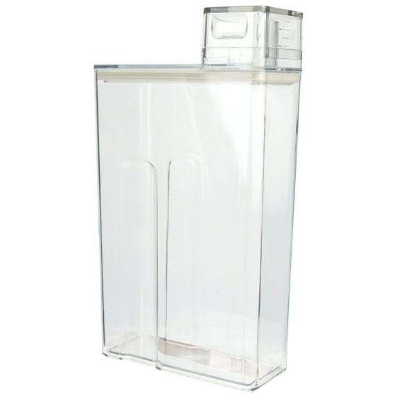 Laundry Detergent Storage Box Glass Containers Travel Soap Sub Bottle for Lotion Transparent Large Capacity Powder