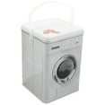 thumbnail image 1 of Laundry Detergent Tin Box Snack Portable Beads Families Room Organizer Washing Powder Bucket Storage Container, 1 of 6