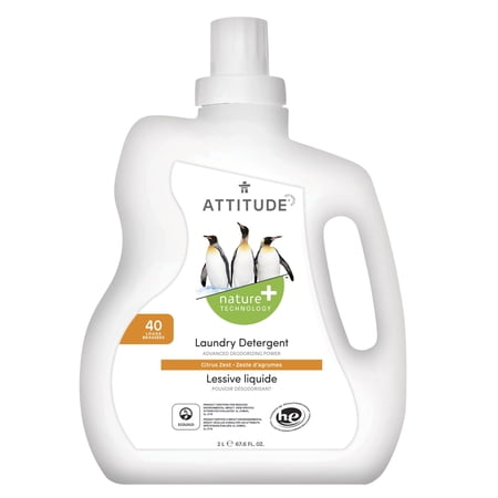 ATTITUDE Nature+ Technology Laundry Detergent - Citrus