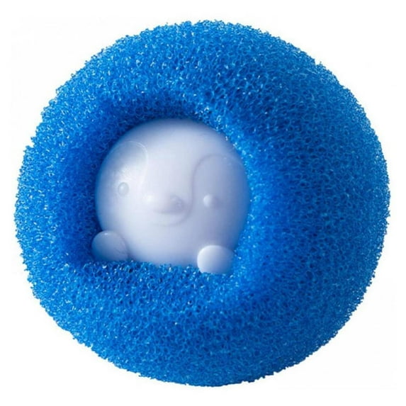 Laundry Dryer Balls - Clothes Will Come Out Soft, Fluffy, Fewer Wrinkles and Less Static Cling. A Natural and Better Alternative to Fabric Softener. Reduce Drying Time and Save on Energy.(Blue)