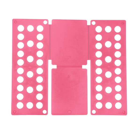 Laundry Folding Board Shirt Folder Clothes Organizer Tool for Fast and Uniform Folding Home Organization Space Saving Pink