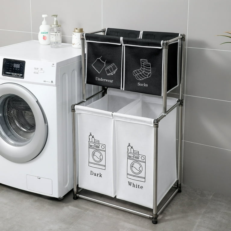 Light dark 2024 laundry basket