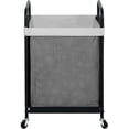thumbnail image 1 of Laundry Hamper, 90L Rolling Laundry Sorter Cart with Removable and Washable Liner Bag, Clothes Hamper with Wheels and Metal Handle for Laundry Room and Bedroom, Gray, 1 of 12