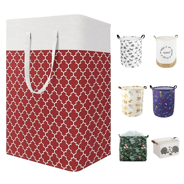 Laundry Hamper, Collapsible Laundry Basket Dorm, Baby Laundry Basket, 75L Large Laundry Hamper