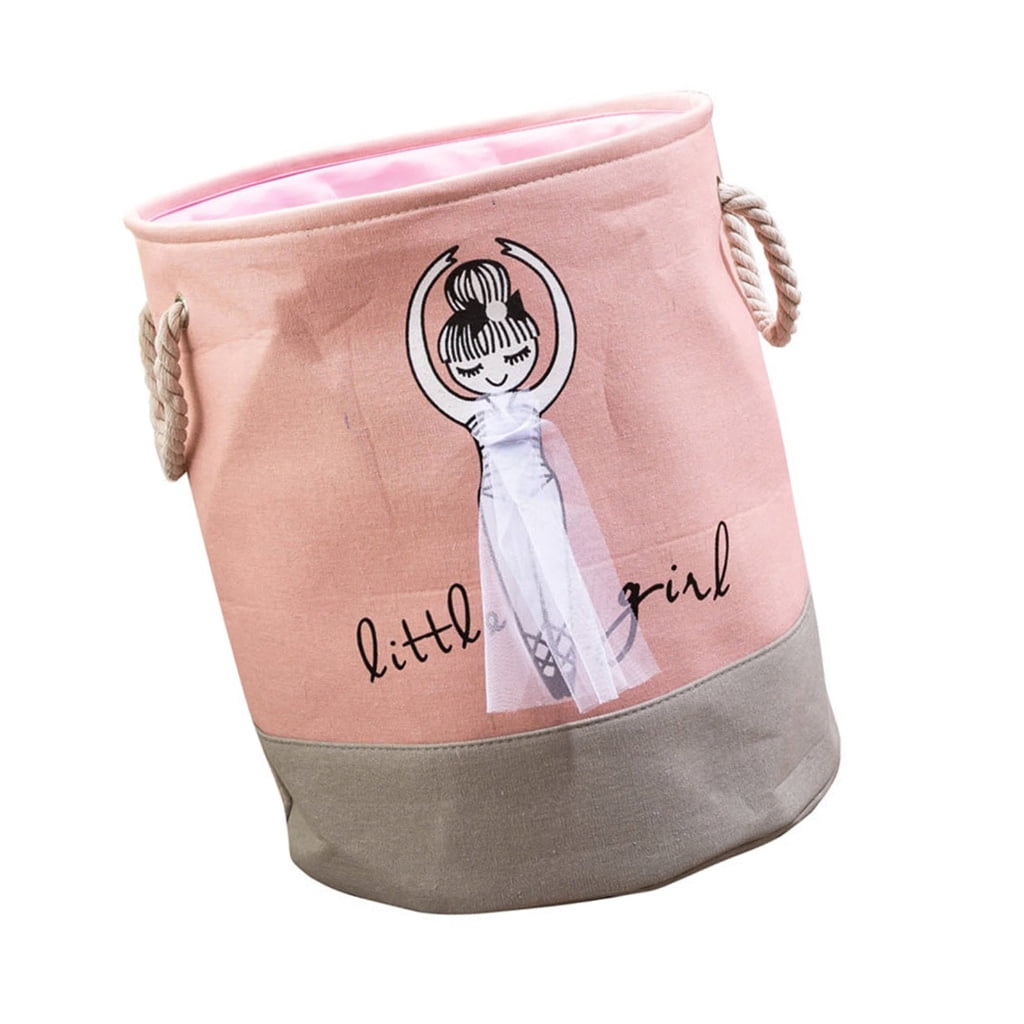 Laundry Hamper Foldable Clothing Storage Basket with Handle Household Large Capacity Dirty Clothes Organiser