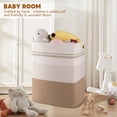 thumbnail image 1 of Laundry Hamper, Large Woven Rope Tall Laundry Basket, Decorative Storage Clothes, 1 of 6