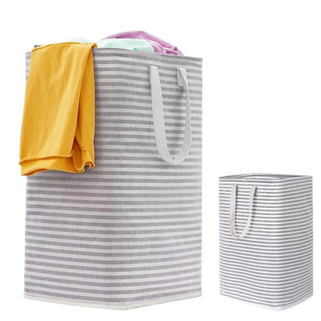 Laundry Hamper with Handles, Portable and Foldable Washing Laundry